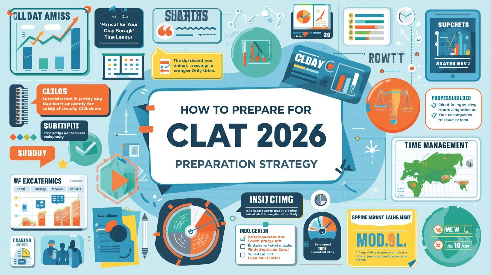 How to Prepare for CLAT 2026 in 2 Months (60-Day Plan)